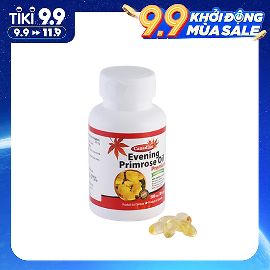 Viên uống tinh dầu hoa anh thảo david health evening primrose 30 viên - ảnh sản phẩm 1