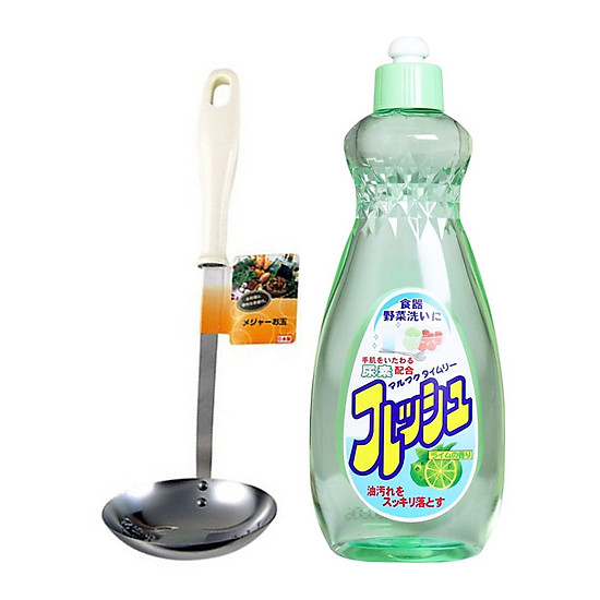 Kết quả hình ảnh cho Muôi canh inox có chia vạch