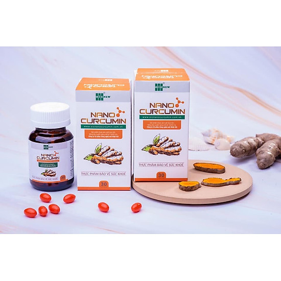 Thực phẩm bảo vệ sức khỏe viên nang nano curcumin oic - thế hệ mới - ảnh sản phẩm 2