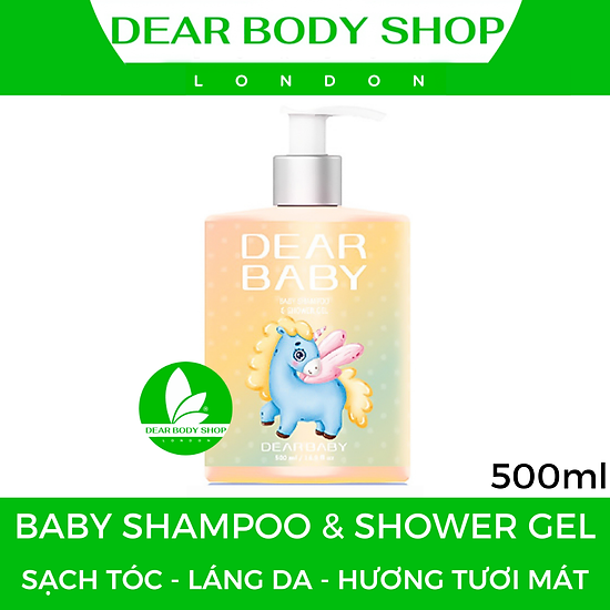 Dear body gel tắm gội dear baby 2 in 1 cho bé - giải pháp giúp sạch tóc - ảnh sản phẩm 3
