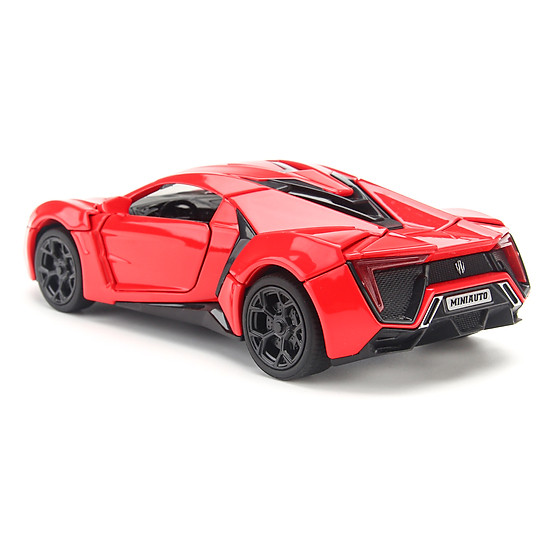 Mô hình xe lykan hypersport fast and furious 7 1 32 miniauto - 32013 - ảnh sản phẩm 4