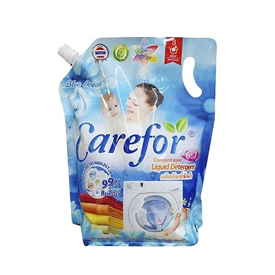 Nước giặt xả đậm đặc carefor 6in1 hoa ly 2l - ảnh sản phẩm 1