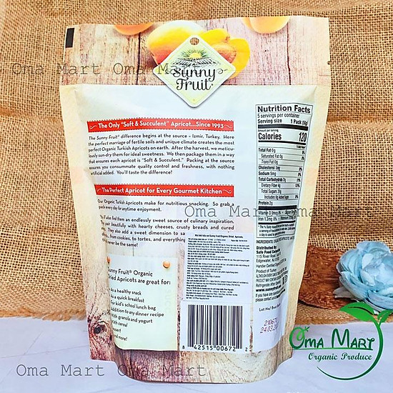 Mơ khô hữu cơ sunny fruit 250g - ảnh sản phẩm 3