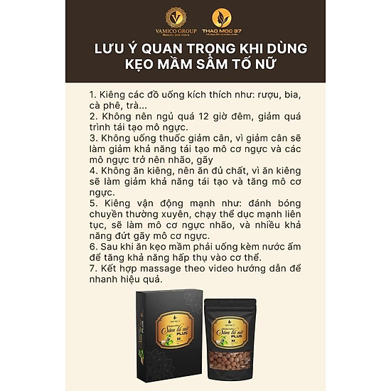 Liệu trình 5h kẹo mầm sâm tố nữ plus thảo mộc 37 - ảnh sản phẩm 5