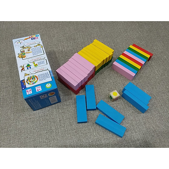 Đồ chơi gỗ edugames rút gỗ màu mini edugames - ga635 - ảnh sản phẩm 2