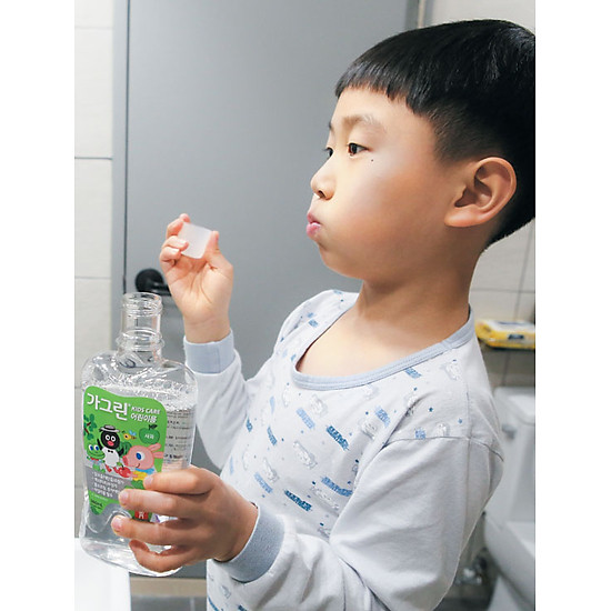 Nước súc miệng trẻ em hương trái cây dental care gargle garglin for kids - ảnh sản phẩm 3