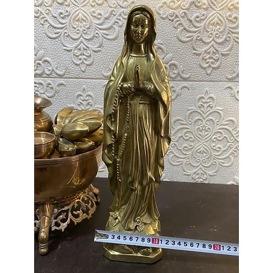Tượng đồng đức mẹ maria - ảnh sản phẩm 6