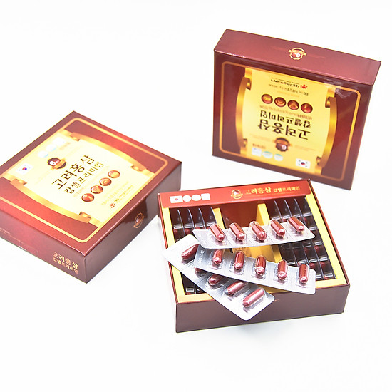 Viên sâm nhung linh chi đông trùng hạ thảo 60 viên daedong korea ginseng - ảnh sản phẩm 6