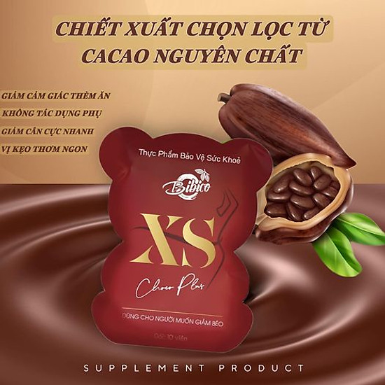 Viên nhai socola kiểm soát cân nặng xs chocoplus bibico cấp tốc chính hãng - ảnh sản phẩm 7