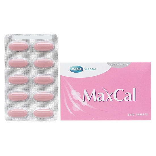 Viên uống maxcal hỗ trợ giảm nguy cơ loãng xương, thiếu hụt canxi - ảnh sản phẩm 1