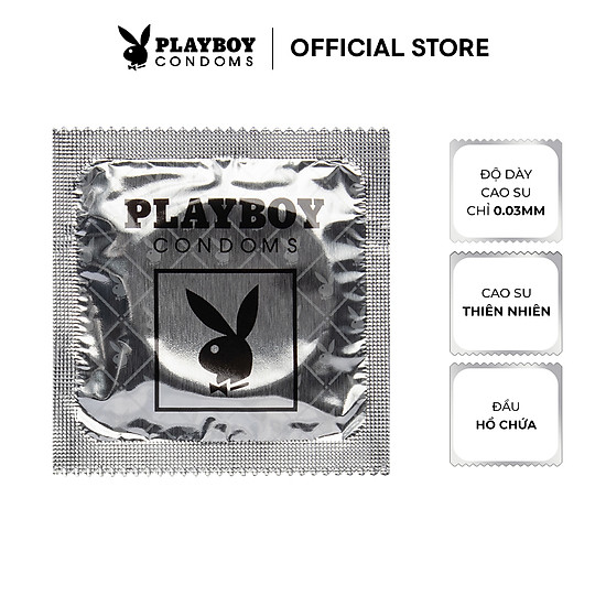 Bộ 2 bao cao su playboy 003 micro-thin hộp 3 cái - ảnh sản phẩm 4