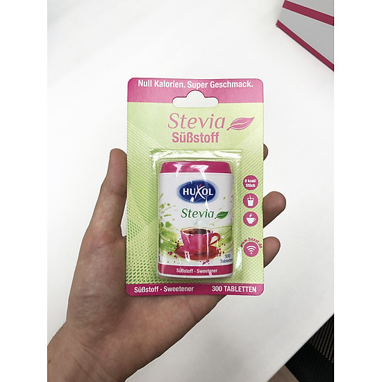 Combo đường ăn kiêng sweetener huxol -1xcỏ ngọt stevia 300v - ảnh sản phẩm 5