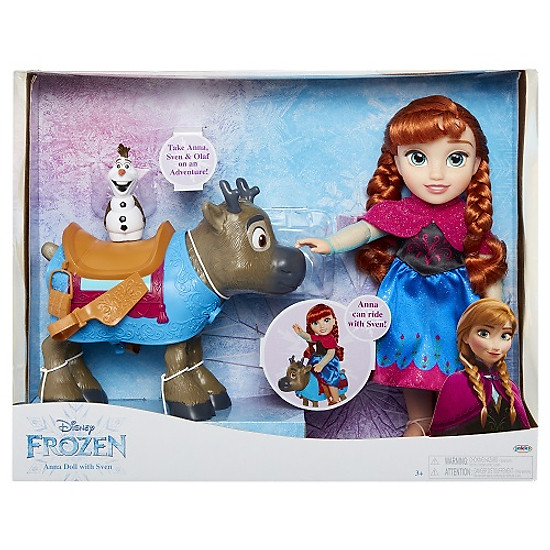 Đồ chơi frozen 2 búp bê công chúa anna và chú tuần lộc sven - 205171 - ảnh sản phẩm 2