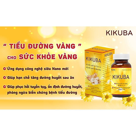 Viên uống tiểu đường kikuba - ảnh sản phẩm 1