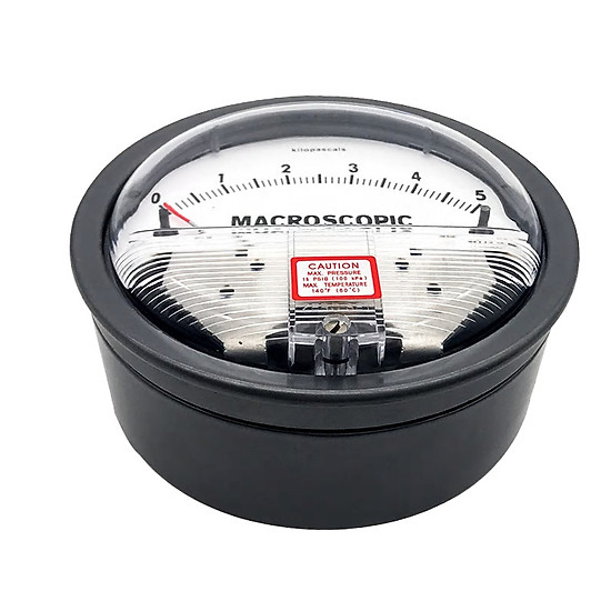 Đồng hồ chênh áp macroscopic dải đo 0-60pa - ảnh sản phẩm 5