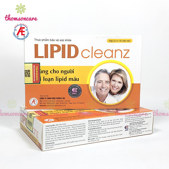 Lipid cleanz - hỗ trợ giảm mỡ máu, cholesterol - ảnh sản phẩm 2