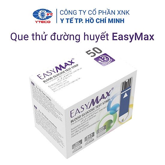 Que thử đường huyết easymax hộp 50 que - ảnh sản phẩm 3