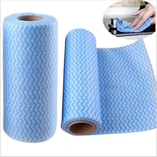 Khăn giấy cuộn lau bếp đa năng về dạng cuộn vải dệt mầu sắc - ảnh sản phẩm 8