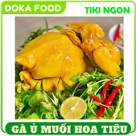 Gà ủ muối hoa tiêuloại thượng hạng doka food da giòn - ảnh sản phẩm 1