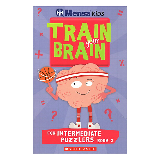 Mensa train your brain intermediate puzzles book 2 - ảnh sản phẩm 1