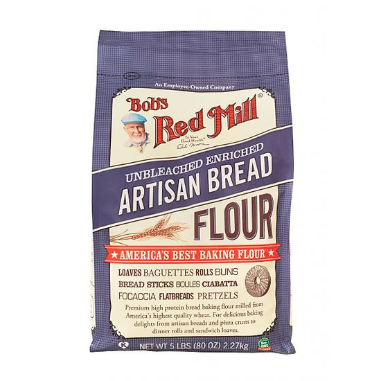 Bột làm bánh mì artisan bread flour bob s red mill brm 2.27 kg - ảnh sản phẩm 1