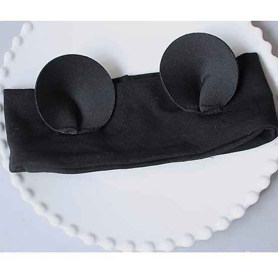 Băng đô bản to nơ mickey unisex cho bé - ảnh sản phẩm 1