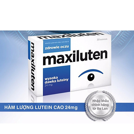 Viên uống bổ mắt maxiluten tăng cường thị lực cải thiện chứng mỏi mắt hoa - ảnh sản phẩm 1