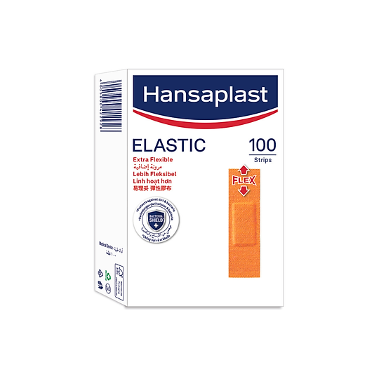 Băng cá nhân hansaplast elastic gói 100 miếng - ảnh sản phẩm 1