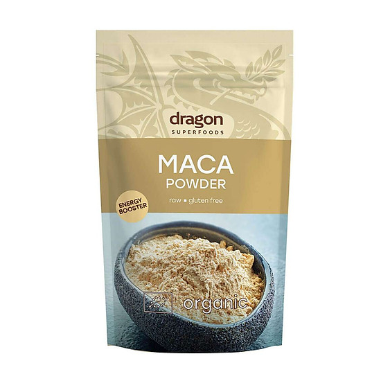 Bột maca nâu hữu cơ dragon superfoods organic maca powder 200gr - ảnh sản phẩm 1