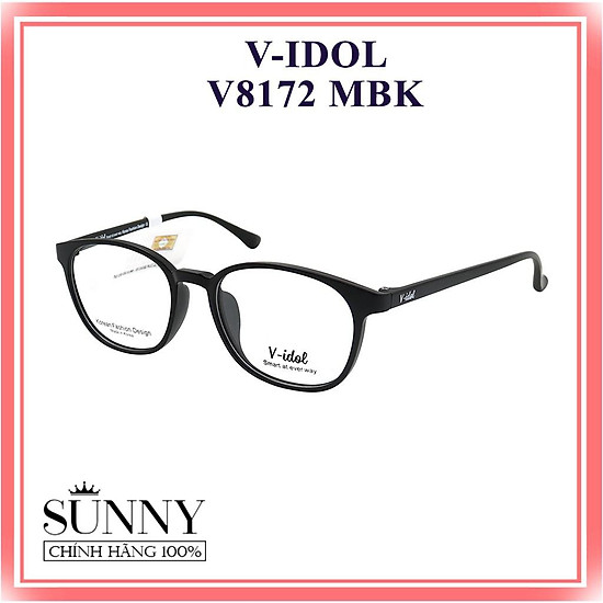 V8172 gọng kính v-idol chính hãng, thiết kế dễ đeo bảo vệ mắt - ảnh sản phẩm 2