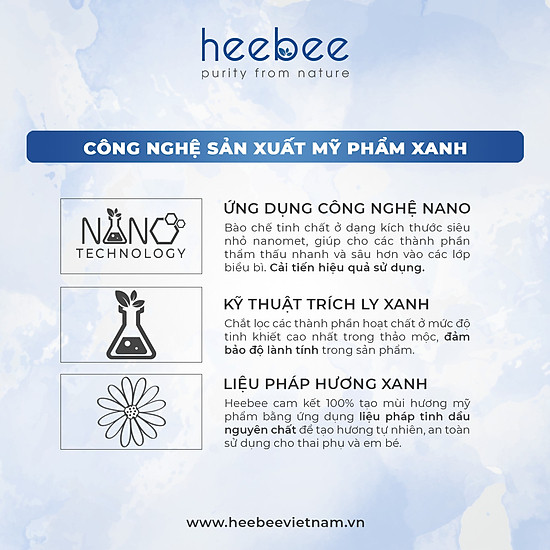 Dung dịch khử khuẩn lá xô thơm heebee làm sạch không khí, khử mùi hôi - ảnh sản phẩm 7