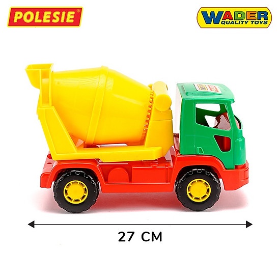 Xe trộn bê tông xây dựng tipper đồ chơi - wader toys - ảnh sản phẩm 5