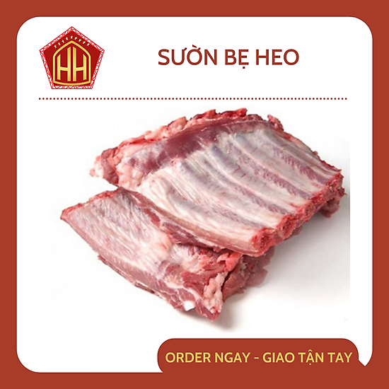 Chỉ giao hcm - sườn bẹ heo cao cấp - ảnh sản phẩm 1