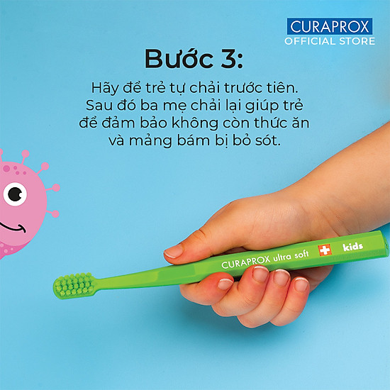 Bàn chải răng trẻ em curaprox cs baby 0-4 tuổi - ảnh sản phẩm 10