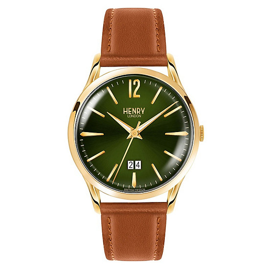 Đồng Hồ Nam Dây Thép Không Gỉ Henry London HL41-JS-0188 Chiswick (41mm...