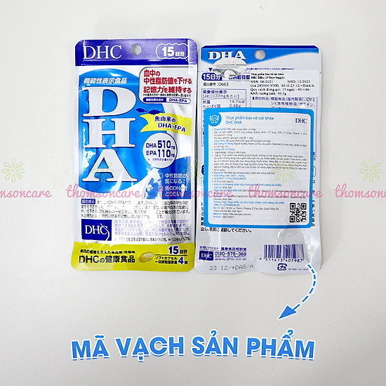 Viên uống bổ não dhc - bổ sung dha từ dầu cá tự nhiên, tăng cường trí não - ảnh sản phẩm 7