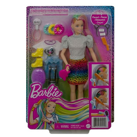 Đồ chơi barbie búp bê làm tóc đổi màu grn81 - ảnh sản phẩm 1