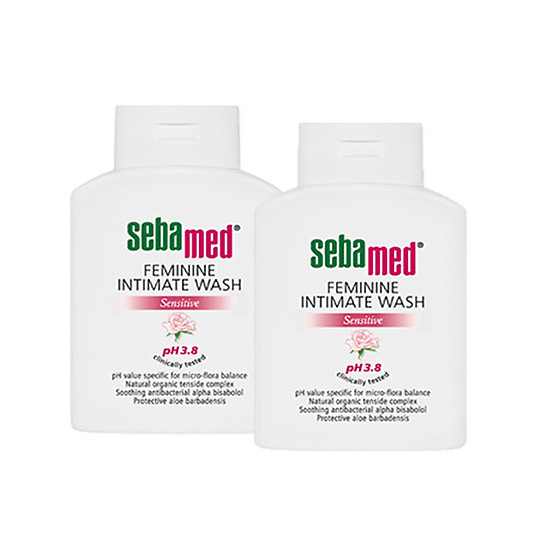 Combo 2 chai dung dịch vệ sinh phụ nữ sebamed feminine intimate wash ph3.8 - ảnh sản phẩm 1