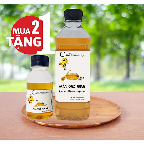 Mật ong hoa nhãn 430ml cvdbeehoney - ảnh sản phẩm 2