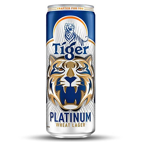 Lon bia tiger platinum 330ml - ảnh sản phẩm 3