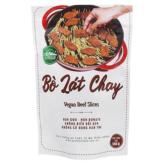 Bò lát chay an nhiên 150g gói - 8936093330057 - ảnh sản phẩm 1