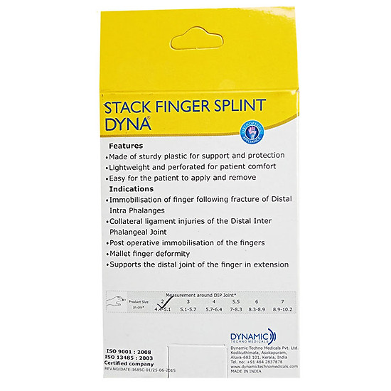 Nẹp ngón tay dyna stack - ảnh sản phẩm 6