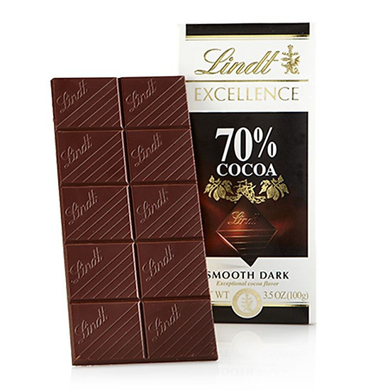 Socola pháp lindt excellence 70% cacao thanh100g - ảnh sản phẩm 2