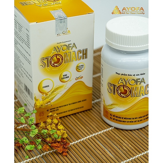 Viên uống hỗ trợ bệnh đau dạ dày ayofa stomach 45 viên hộp - ảnh sản phẩm 4