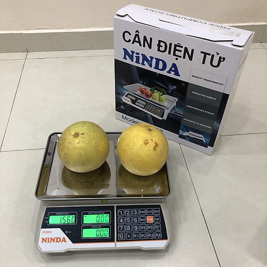 Cân điện tử ninda sn968 cân tối đa 30kg- hàng chính hãng - ảnh sản phẩm 2