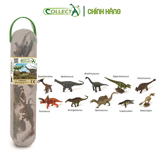 Bộ hình thu nhỏ khủng long 2 - collecta box of mini dinosaur - 2 - ảnh sản phẩm 1