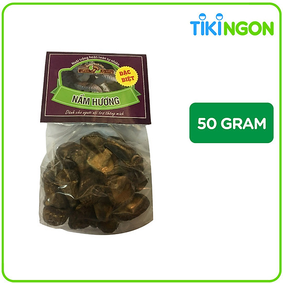 Nấm hương khô lý tưởng việt 50g - ảnh sản phẩm 2