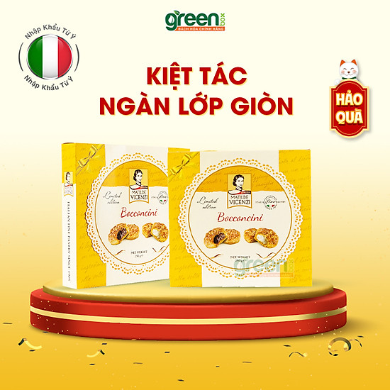 Hộp bánh ngàn lớp bocconcini matilde vicenzi 250g - ảnh sản phẩm 1