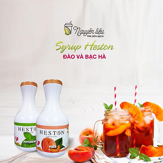 Syrup vải hiệu heston đài loan 2000ml - ảnh sản phẩm 7