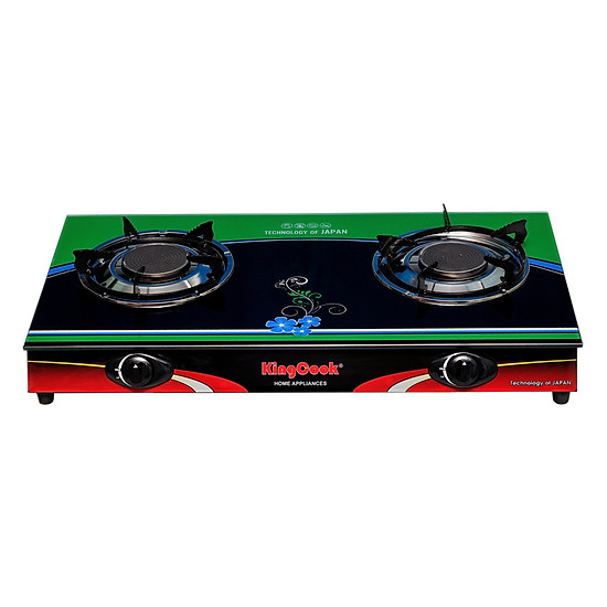 Bếp Gas Hồng Ngoại Mặt Kính Kingcook 
